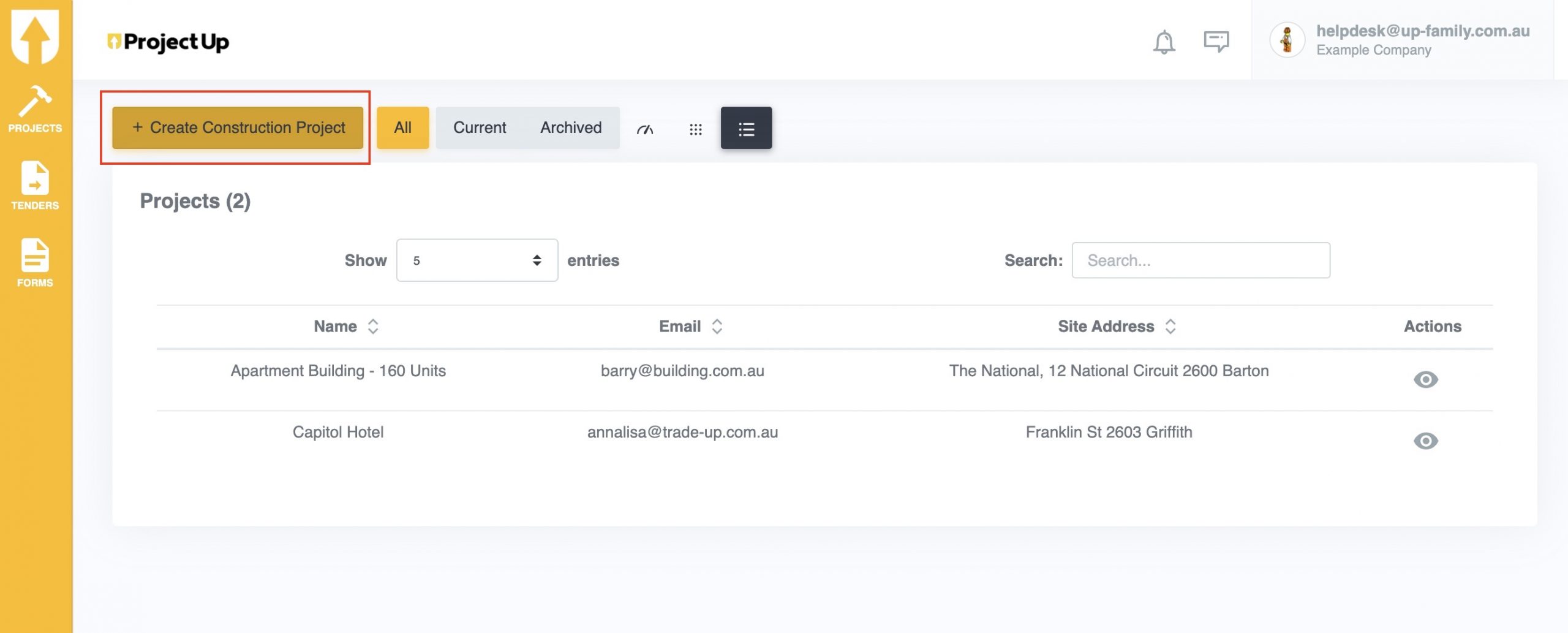 construction project